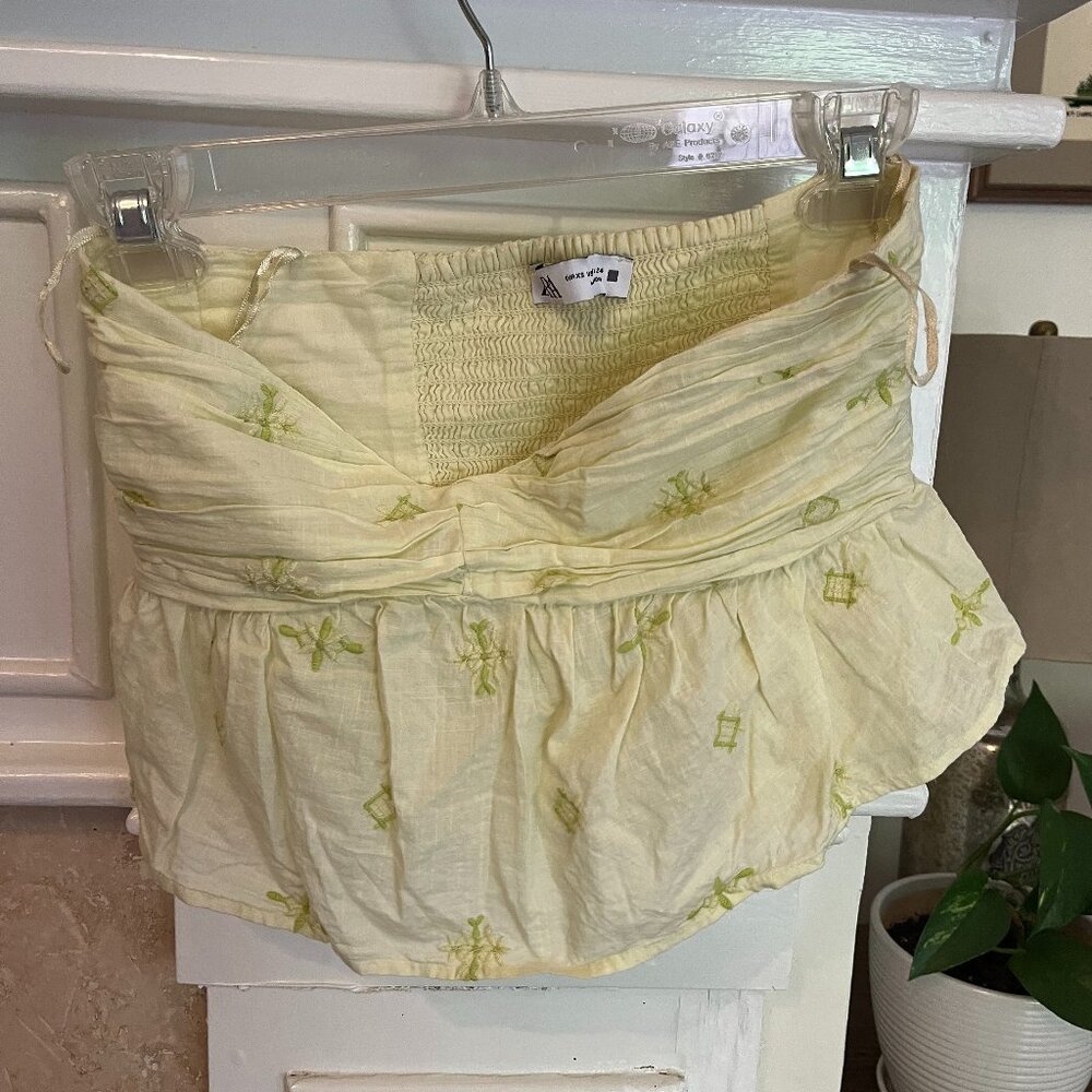 Zara Strapless Crop Top